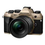 【新品】【在庫あり】OM SYSTEM OM-5 Mark II 12-45mm F4.0 PRO レンズキット サンドベージュ【5月31日ご注文分まで5年間延長保証（自然故障対象）プレゼント】