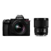 【新品】【在庫あり】パナソニック LUMIX DC-S5M2W [標準ズームレンズ・単焦点レンズキット]【5月31日ご注文分まで5年間延長保証（自然故障対象）プレゼント】