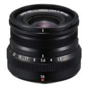【新品】フジフイルム XF16mmF2.8 R WR ブラック【メーカー取寄せ品（納期約3ヶ月）】【選べる5年間延長保証対象（別料金）】