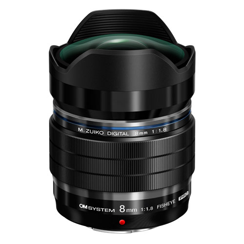 【新品】OM SYSTEM M.ZUIKO DIGITAL ED 8mm F1.8 Fisheye PRO【メーカー取寄せ品】【選べる5年間延長保証対象（別料金）】