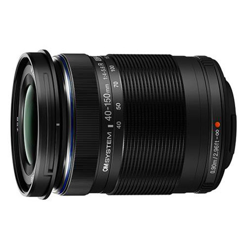 【新品】OM SYSTEM M.ZUIKO DIGITAL ED 40-150mm F4.0-5.6 R ブラック【メーカー取寄せ品】【選べる5年間延長保証対象（別料金）】