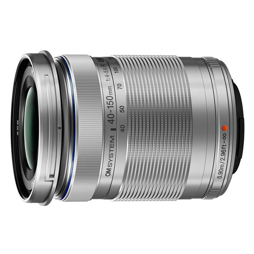 【新品】OM SYSTEM M.ZUIKO DIGITAL ED 40-150mm F4.0-5.6 R シルバー【メーカー取寄せ品】【選べる5年間延長保証対象（別料金）】