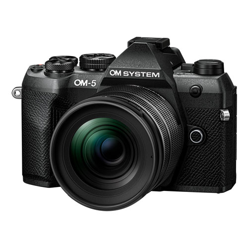 【新品】【在庫あり】OM SYSTEM OM-5 Mark II 12-45mm F4.0 PRO レンズキット ブラック【5月31日ご注文分まで5年間延長保証（自然故障対象）プレゼント】