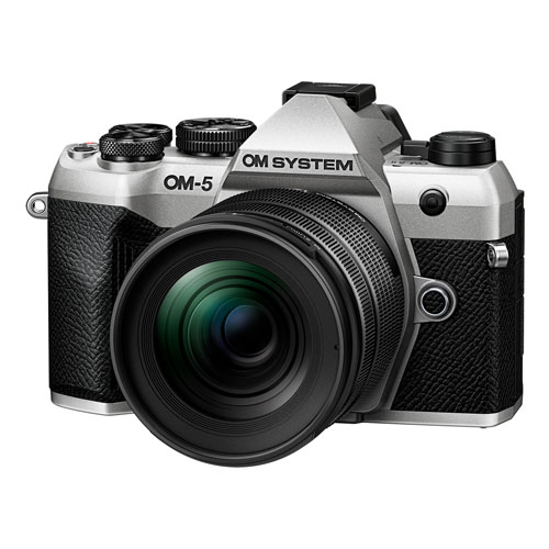 【新品】【在庫あり】【1万円分キャッシュバック】OM SYSTEM OM-5 Mark II 12-45mm F4.0 PRO レンズキット シルバー【選べる5年間延長保証対象(別料金)】