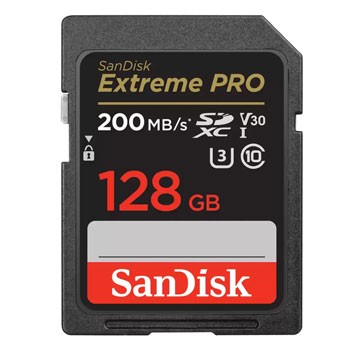 【新品】【在庫あり】サンディスク Extreme Pro SDXCカード 128GB UHS-I【海外パッケージ品】