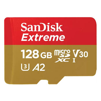 【新品】【在庫あり】サンディスク Extreme microSDXCカード 128GB UHS-I U3【海外パッケージ品】