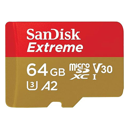 【新品】【在庫あり】サンディスク Extreme microSDXCカード 64GB UHS-I U3【海外パッケージ品】
