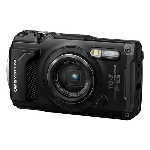 【新品】【在庫あり】OM SYSTEM Tough TG-7 BLK ブラック【選べる5年間延長保証対象（別料金）】