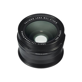 【新品】フジフイルム ワイドコンバージョンレンズ WCL-X100II ブラック【メーカー取寄せ品】