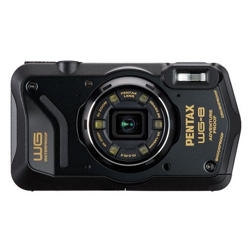 【新品】【在庫あり】ペンタックス PENTAX WG-8 ブラック【選べる5年間延長保証対象（別料金）】