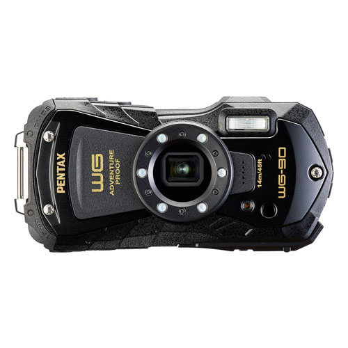 【新品】【在庫あり】ペンタックス PENTAX WG-90 ブラック【選べる5年間延長保証対象（別料金）】