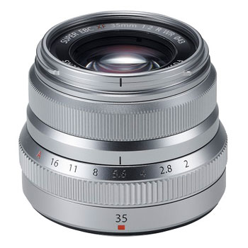 【新品】フジフイルム XF35mmF2 R WR シルバー【メーカー取寄せ品（納期約1.5ヶ月）】【選べる5年間延長保証対象（別料金）】