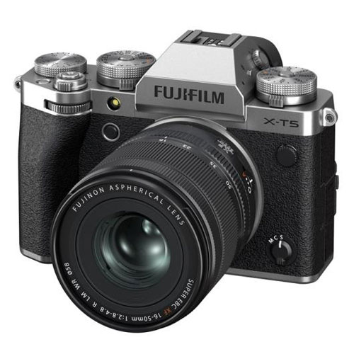 【新品】【在庫あり】フジフイルム FUJIFILM X-T5 XF16-50mmレンズキット シルバー 日本語・英語版【1万円キャッシュバックキャンペーン】【選べる5年間延長保証対象（別料金）】