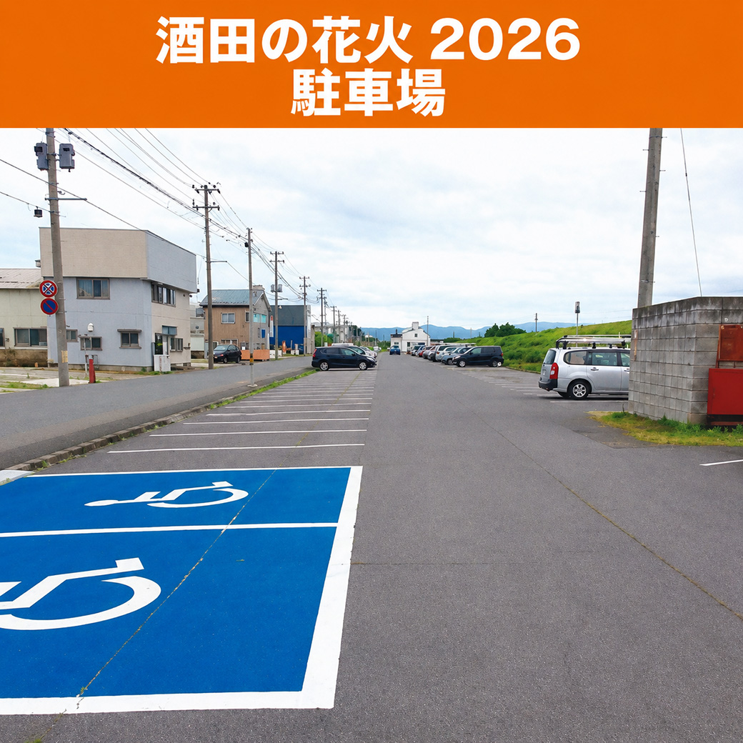 酒田の花火2026 駐車場チケット