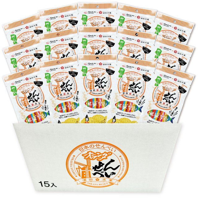 オランダせんべいにぼせん15入