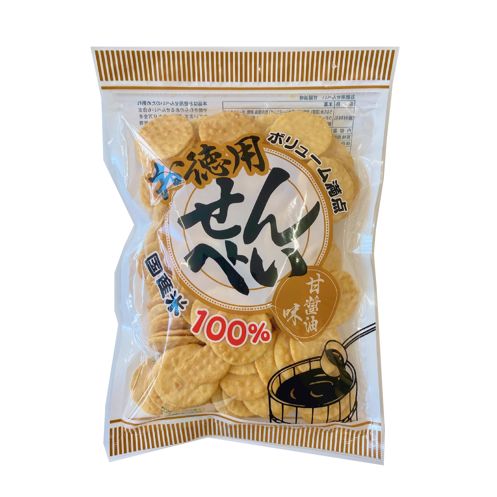 お徳用せんべい甘醤油味