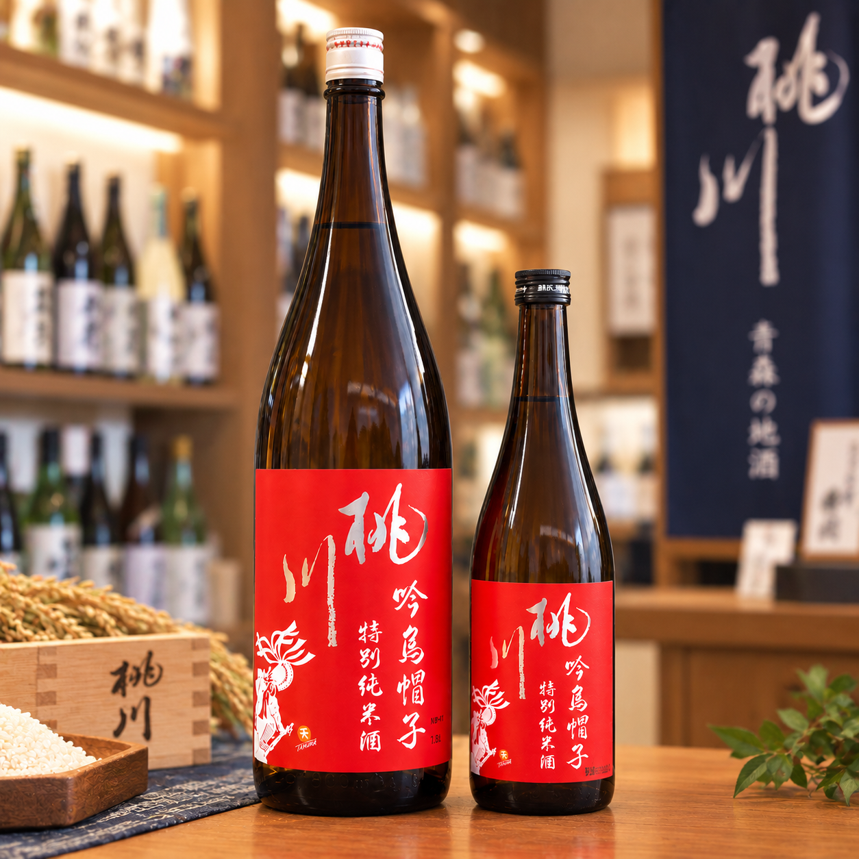 桃川吟烏帽子特別純米酒2026