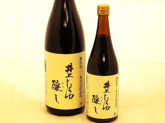 井上しょうゆ醸し　日本酒ショップくるみや