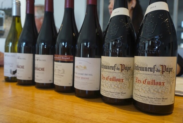 シャトーヌフ・デュ・パプ・ブラン　レ・カイユ 白 アンドレ・ブルネル　フランスワイン通販　日本酒ショップくるみや