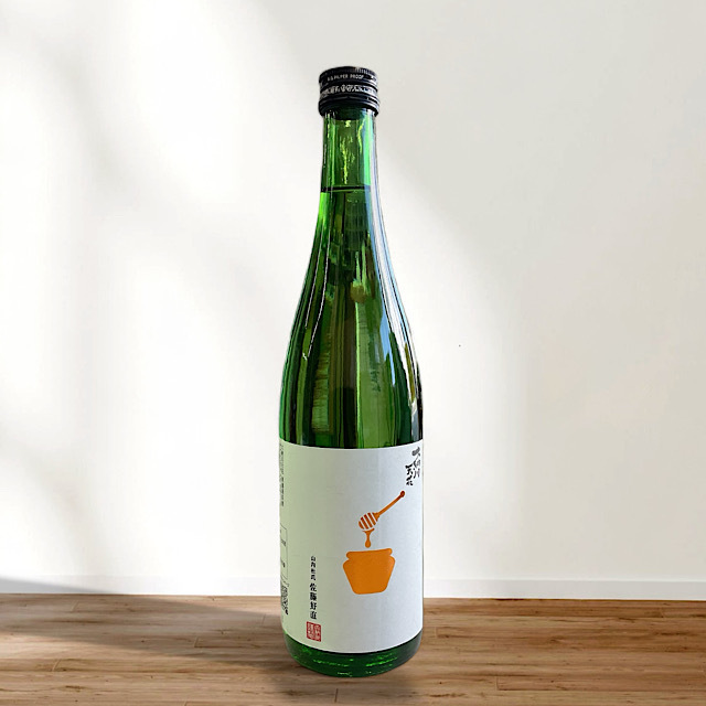 大納川天花 ハチミツラベル 無濾過生原酒 日本酒再仕込み 秋田の地酒