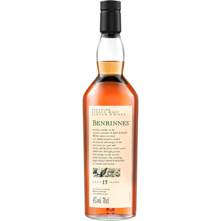花と動物シリーズ・ベンリネス15年(43度/700ml)(1015726)