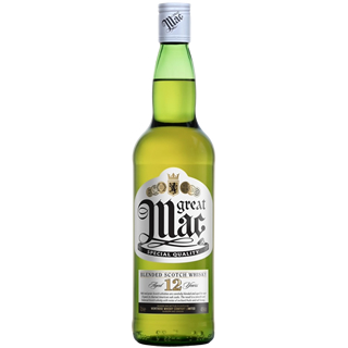 ＜予約品・9月入荷予定＞グレート・マック ブレンデットスコッチウイスキー12年（40度/700ml）（1018423）