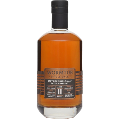 ＜予約品・9月25日入荷予定＞ワームタブ　シングルカスク　グレンエルギン11年（59.4度/700ml）（1018436）