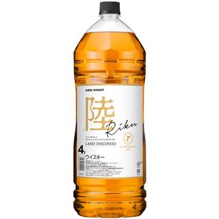 ＜7月18日昼12時まで特価＞（弊社通常価格税込10,538円）キリンウイスキー・陸　ペットボトル（50度/4L）(1053033)