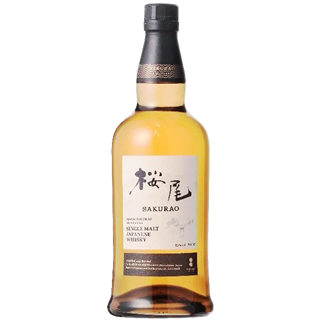 ＜特価＞（弊社通常価格税込6,050円）桜尾シングルモルト・ジャパニーズウイスキー　_箱無し（43度/700ml）(1054142)【特価はWEBからのご注文・宅配便指定限定で適用となります】