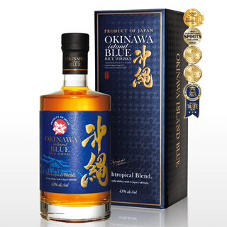 沖縄 ISLAND BLUE 　_沖縄アイランドブルー　ウイスキー (43度/700ml) (1054327)