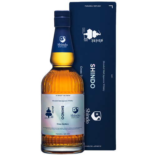 ＜予約品・10月15日入荷予定＞ 新道蒸溜所　新道 クロスディスティラリー01 　SHINDO Cross Distillery 01　ブレンデッドモルトジャパニーズウイスキー（50度/700ml）（1054401）