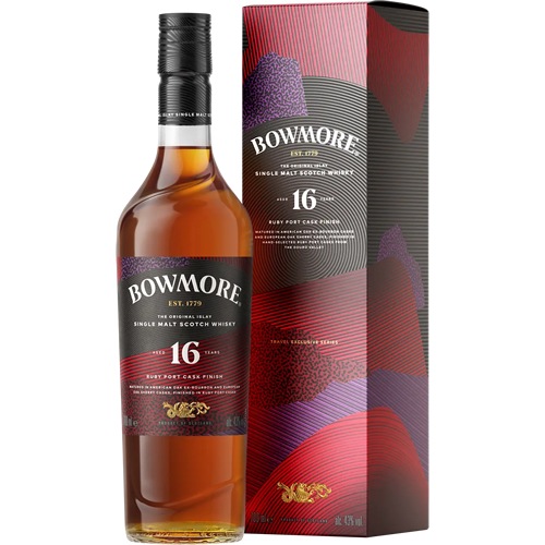 ボウモア16年 ルビーポートカスクフィニッシュ（並行）（43度/700ml）(1312055)