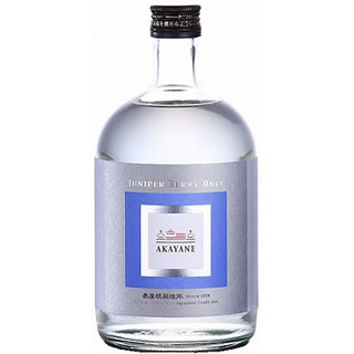 AKAYANEアカヤネ　クラフトジン・ ジュニパーベリー（47度/720ml）(3010388)