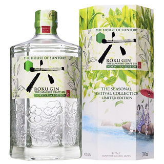 サントリー　ジャパニーズクラフトジン　ROKU-六-　NORYO TEA EDITION　_ノウリョウティーエディション （43度/700ml）(3010722)