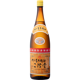 ＜20度＞麦焼酎　二階堂 (20度/1.8L)（7020346）