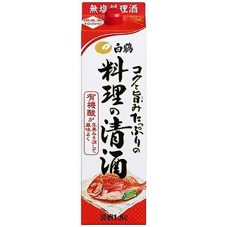 コクと旨みたっぷりの料理清酒 （13度/1.8L）(8000474)