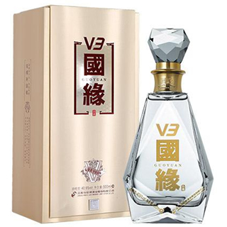 ＜お取寄せ品・要1週間前後＞國縁V3　_中国酒白酒（40.9度/500ml）(9000087)