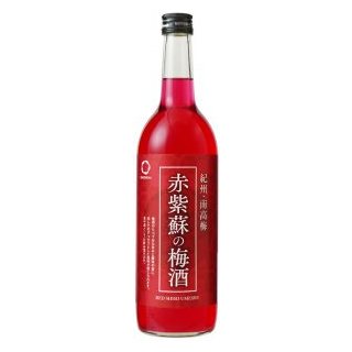 中野BC　赤紫蘇の梅酒（旧名：紀州 赤い梅酒）（12度/720ml）(9010009)