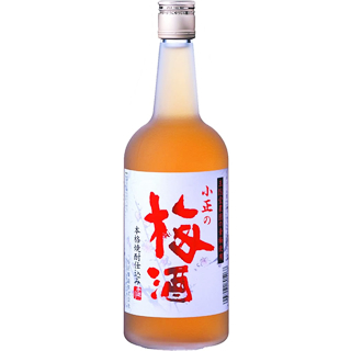 小正の梅酒　本格焼酎仕込み　（14度/720ml）(9010252)