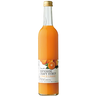 Dean&Co. 和歌山県産　温州みかんシロップ　_国産クラフト果汁シロップ（500ml）(9020490)