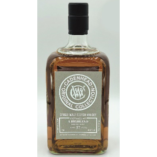 ●＜ボトル不良＞(弊社通常価格税込73,260円)ケイデンヘッド・オリジナルコレクション　ハイランドシングルモルト37年（46度/700ml）（1017417）¶