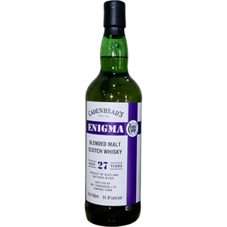 ケイデンヘッド・エニグマ ブレンデッドモルト 27年(51.8度/700ml)(1018120)※おひとり様1本まで