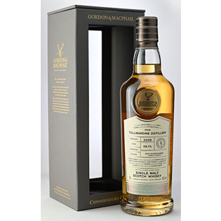 G&Mゴードン＆マクファイル　コニサーズチョイス・カスクストレングス・タリバーディン2008/16年（58.1度/700ml）（1018206）