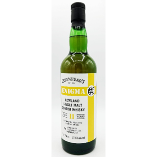 ケイデンヘッド・エニグマ ローランドシングルモルト11年(57.5度/700ml)(1018296)※おひとり様1本まで¶