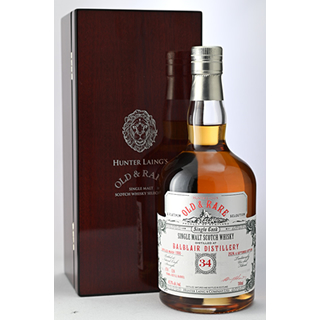 <予約品・12月中旬入荷予定>ハンターレイン・オールド&レア・バルブレア1990/34年(43.3度/700ml)(1018276)