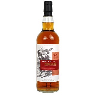 <予約品・3月6日入荷予定> アデルフィ・セレクション ハイランド・シングルモルト(ティーニニック)10年 (46度/700ml)(1018317)※おひとり様1本まで