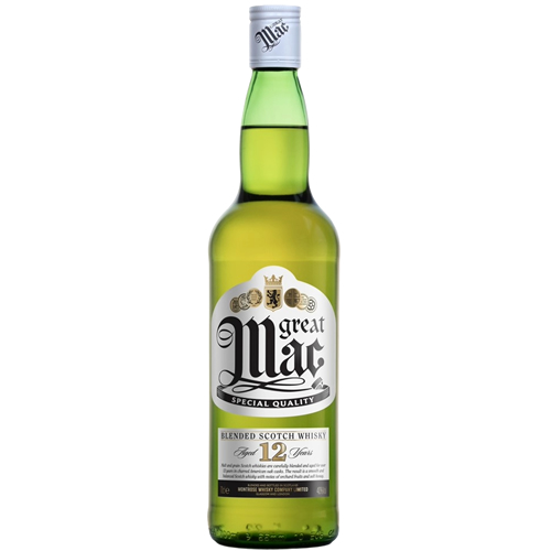 グレート・マック ブレンデットスコッチウイスキー12年（40度/700ml）（1018423）
