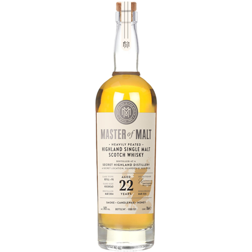 ＜予約品・9月25日入荷予定＞マスターオブモルト　ヘビリーピーテッド22年（54.6度/700ml）（1018441）