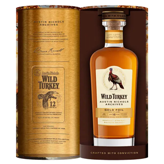 <予約品・7月28日入荷予定>ワイルドターキー アーカイブズ ゴールドフォイル エディション(60度/750ml)(1031862)※おひとり様1本限り¶
