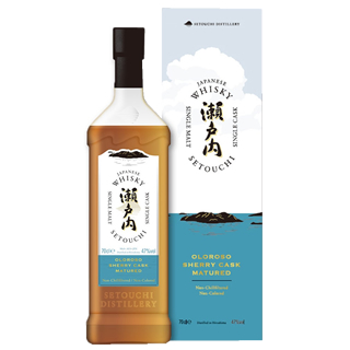 シングルモルトジャパニーズウイスキー瀬戸内 オロロソシェリーカスク （47度/700ml）(1054310)　